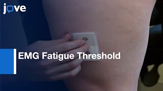 EMG Fatigue Threshold measurement after a Single Visit Exercise Test  Protocol Preview [upl. by Martynne9]