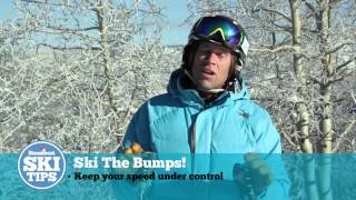 Skiing Tips  How To Ski The Bumps  Moguls  Steamboat Ski Resort Pro Nelson Carmichael [upl. by Vita961]