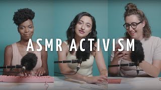 SISTERHOOD • quotASMR Activismquot Featuring Mitra Sasheer Caitlin and Aparna [upl. by Lona]