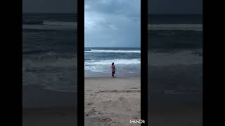 Besant nagar beach at chennainear merina sea beachpls do subscribe and share [upl. by Sema]