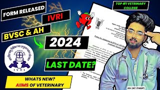 IVRIUP Bareilly Veterinary Admission 2024  IVRI Counselling 2024 Date  IVRI Expected Cutoffs 2024 [upl. by Gordie]