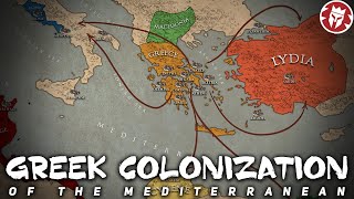 How the Greeks Colonized the Mediterranean  Ancient Civilizations [upl. by Solraced]