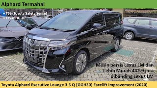 Toyota Alphard 35 Q Executive Lounge GGH30 Facelift Improvement review  Indonesia [upl. by Parke]