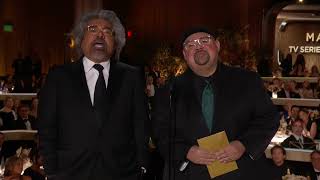 George Lopez amp Gabriel quotFluffyquot Iglesias Present Best Television Male Actor – MusicalComedy Series [upl. by Atiuqel246]