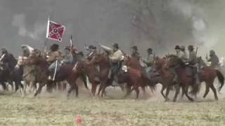 Battle of Bentonville March 21 2010 Civil War Reenactment American History series [upl. by Klarrisa]