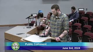 June 3rd 2024 Spokane City Council Legislative Meeting [upl. by Fagin317]