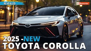 2025 First Look Toyota Corolla hybrid Interior amp Exterior Details [upl. by Yarod109]