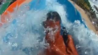 VR 360° quotAquaLoopquot Water Slide  Ramayana Water Park  Pattaya Thailand  Virtual Reality [upl. by Darn15]