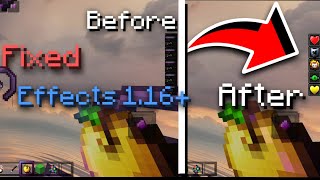 How to Fix GLTICHED Potion Effects 116 MCPE [upl. by Casavant257]