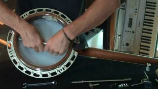 Banjo Assembly and SetUp by Johnny Butten and Recording King [upl. by Aspia]