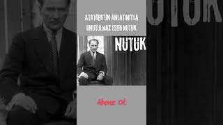 Atatürkün Sesiyle Nutuk Tarihe Tanıklık Edin [upl. by Neivad642]