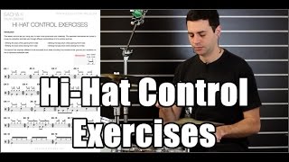 HiHat Control Exercises [upl. by Alleiram612]