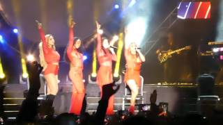 BO Boss  Fifth Harmony Live at Universal Mardigras Orlando HD [upl. by Cranford]