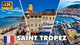 SAINTTROPEZ France Revealed Ultimate Walking Tour French Riviera 🚶‍ 🇫🇷 [upl. by Aima]