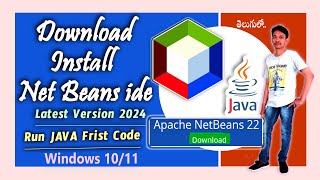 How to Install NetBeans IDE 22 for Java jdk On Windows 10 l 11 Latest 2024 [upl. by Ahsemed501]