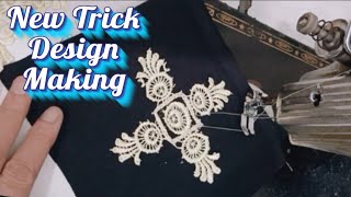 How to Attach Lace in New Style😍Trendy lace hacks👍Sewing Tips and Tricksfashionkiduniya2024 [upl. by Arodasi]