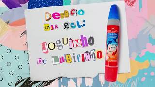 Desafio Cola Gel Labirinto [upl. by Leciram]