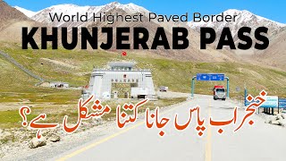 is Hunza to Khunjerab Pass China Border easy to travel Passu Cones  Hussaini Bridge  Episode 5 [upl. by Yvehc]