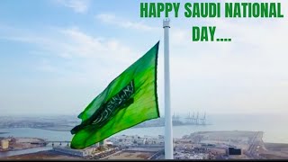 Happy 94th Saudi National Day Celeberations AL KHOBAR CORNICHE Saudi National Day  Al Khobarksa [upl. by Ateinotna]