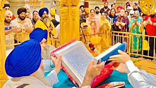 ੴ ਅੰਗ  ੭੨੧੭੨੨ ਹੁਕਮਨਾਮਾ ਸ੍ਰੀ ਸੀਸ ਗੰਜ ਸਾਹਿਬ ਦਿੱਲੀ । Ang  721722 HukamNama Sri Sis Ganj Sahib Delhi [upl. by Sherburn222]