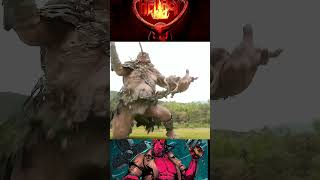 HellBoy 2019👿🔥  Giant Goblin💯☠️  Part4  hellboy ytshort viral [upl. by Laius247]