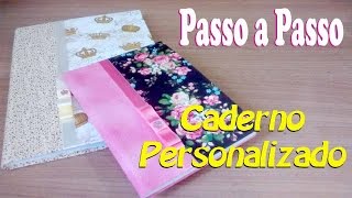 Passo a Passo Caderno personalizado [upl. by Nonah]