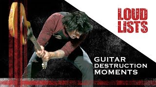 10 Awesome Guitar Destruction Moments [upl. by Adil]