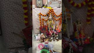 Dibhai er bari holo Kartik pujo✨🥰 celebration minivlog kartikpujo [upl. by Sairtemed]