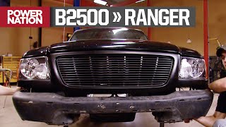 Transforming a Mazda B2500 into a Ford Ranger  Trucks S12 E20 [upl. by Ahseryt]