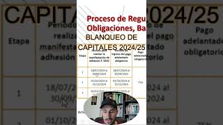 Como funciona blanqueo de capitales blanqueamiento 2024 2025 Argentina Que puedo blanquear y quiene [upl. by Laurene794]