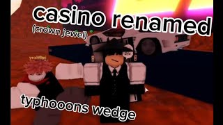 LEVEL 10 WEDGE REVIEW CASINO RENAMED  Roblox Jailbreak [upl. by Llennod]