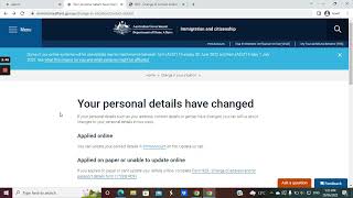 How To Update Your Passport or Personal Details on Australian Visa and Immigration systems [upl. by Jumbala]