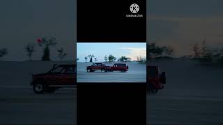 wisting disel test the g wagon toyota Hilux race in desert [upl. by Oruhtra244]