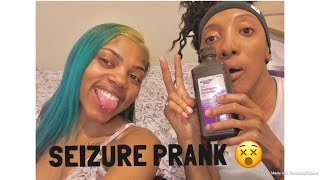 Seizure Prank on Jada’s Mom amp Aunt Extreme Reaction [upl. by Drofkcor]