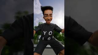 Yolo Nepali Sneakers fashionstyle 90skids sneakers animation 1990s nepal shoes 2081 yolo [upl. by Gwenny]