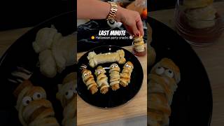 Halloween Party Snacks 👻 halloweenfoodideas partysnacks halloweendecor fingerfood [upl. by Lilhak]