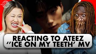 ATEEZ ICE ON MY TEETH MV REACTION Their AURA IS INSANE [upl. by Ecirum]