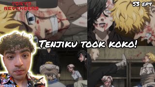 TENJUKI TOOK KOKO  TOKYO REVENGERS SEASON 3 EPISODE 4 REACTION [upl. by Regen]