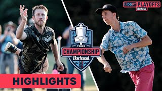 Final Round Highlights MPO  2023 Tour Championship presented by Barbasol [upl. by Aneri]