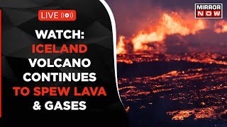 Iceland Volcano Eruption LIVE Fagradalsfjall volcano continues spewing lava and gases  World News [upl. by Aitnwahs50]