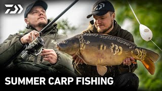 SUMMER CARP FISHING  JACKS VLOG  Daiwa Carp [upl. by Yartnoed]