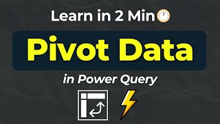 How to Pivot Data in Power Query [upl. by Asserak807]