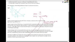 A Level Economics Tuition  CADETXED to Assessing Desirability of Monopoly Part 3 [upl. by Odraode]