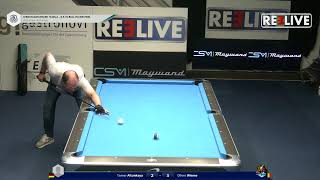 Tamer Altunkaya vs Oliver WiemeDIENSTAGSTURNIER 10BALL 8102024 [upl. by Irtak]