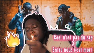 THE GIMS REACTION  Ceci nest pas du rap feat Niro amp Entre nous cest mort  FRENCH RAP REACTION [upl. by Zerline566]