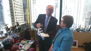 Donald Trumps Tour of His Manhattan Office [upl. by Aerahs]