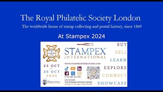 The Royal Philatelic Society London at Stampex International 2024 [upl. by Renfred]