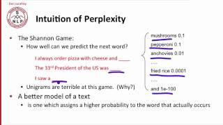 Nlp  23  Evaluation and Perplexity [upl. by Grossman]