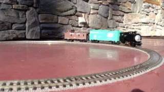 HO gauge live steam Dockside [upl. by Eikcaj]