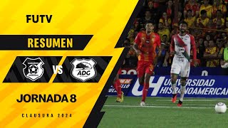 Resumen Herediano 21 Guanacasteca  Jornada 8  Clausura 2024 [upl. by Atisusej]